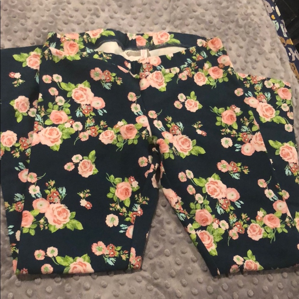Matilda Jane floral leggings size 12